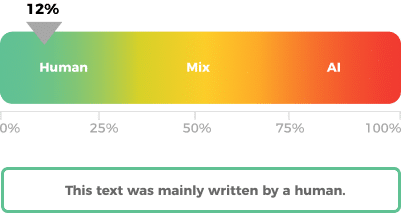 Human written bar